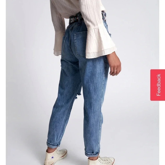 One Teaspoon Blue High Rise Women Jeans - Picture 8 of 13